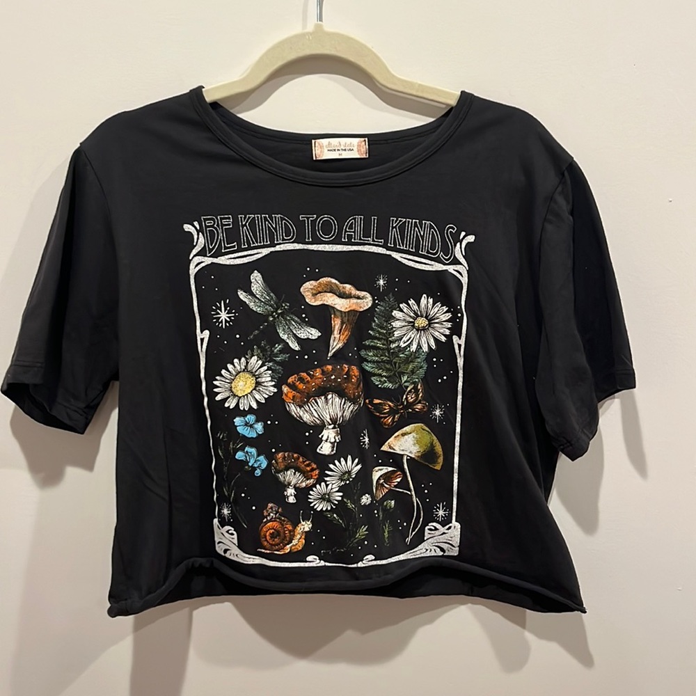 Altar'd State Graphic Tee Crop